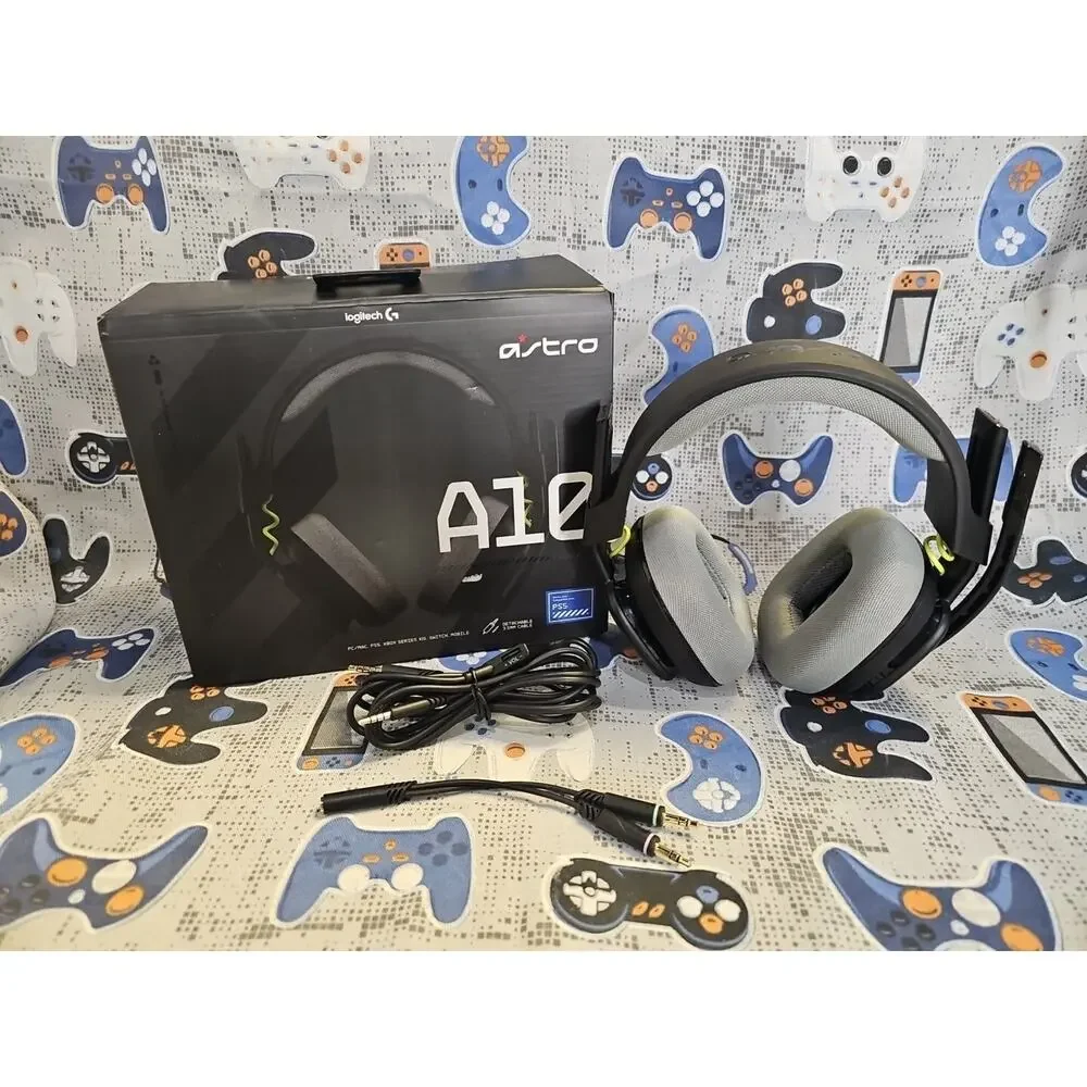 ASTRO A10 Gen 2 Wired Headset for PS5 PC Mac Xbox S/X Switch Logitech *OPEN NEW*